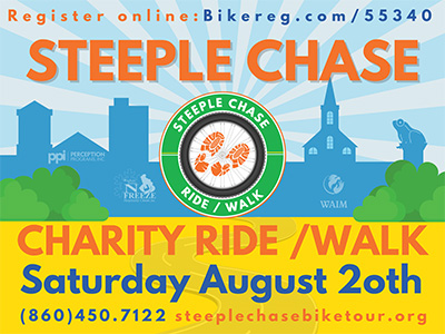 Steeple Chase Charity Ride/Walk August 20, 2022