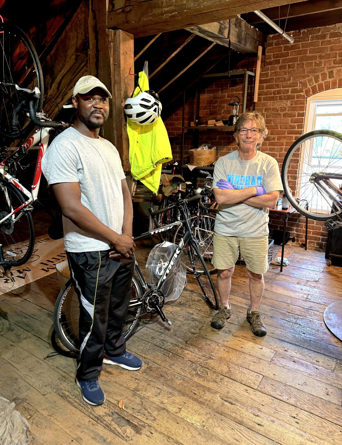 Sampson + Steve Bike Photo